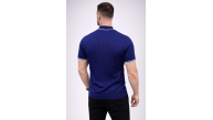 Erkek Fitilli Triko Dokuma Kısa Kol Tişört Yarım Boğaz Modern Yazlık T-Shirt - Lacivert Erkek Fitilli Triko Dokuma Kısa Kol Tişört Yarım Boğaz Modern Yazlık T-Shirt - Lacivert