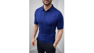 Erkek Yazlık Triko Dokuma Tişört Kısa Kol Polo Yaka T-Shirt - Lacivert Erkek Yazlık Triko Dokuma Tişört Kısa Kol Polo Yaka T-Shirt - Lacivert