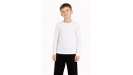 Erkek Çocuk Basic Uzun Kollu Tişört Okul Günlük Rahat T-Shirt - Beyaz Erkek Çocuk Basic Uzun Kollu Tişört Okul Günlük Rahat T-Shirt - Beyaz