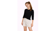 Kız Çocuk Basic Uzun Kollu Tişört Okul Günlük Rahat T-Shirt - Siyah Kız Çocuk Basic Uzun Kollu Tişört Okul Günlük Rahat T-Shirt - Siyah