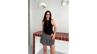 Kadın Dantel Detaylı Derin Dekolte Body Şık Kolsuz Yazlık Bodysuit - Siyah Kadın Dantel Detaylı Derin Dekolte Body Şık Kolsuz Yazlık Bodysuit - Siyah