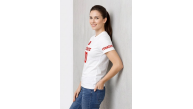 Kadın TÜRKİYE Ay Yıldız Baskılı 10 Numara Forma Tişört Taraftar T-Shirt - Beyaz Kadın TÜRKİYE Ay Yıldız Baskılı 10 Numara Forma Tişört Taraftar T-Shirt - Beyaz