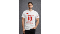 Erkek TÜRKİYE Baskılı Tişört 2026 Dünya Kupası Taraftar Forma T-Shirt - Beyaz Erkek TÜRKİYE Baskılı Tişört 2026 Dünya Kupası Taraftar Forma T-Shirt - Beyaz