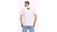 Erkek TÜRKİYE Baskılı Tişört Ay Yıldız 2026 Dünya Kupası Taraftar Forma T-Shirt - Beyaz Erkek TÜRKİYE Baskılı Tişört Ay Yıldız 2026 Dünya Kupası Taraftar Forma T-Shirt - Beyaz