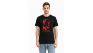 Erkek Atatürk Baskılı Tişört Kısa Kollu Bisiklet Yaka T-Shirt - Siyah Erkek Atatürk Baskılı Tişört Kısa Kollu Bisiklet Yaka T-Shirt - Siyah