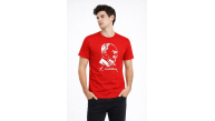 Erkek Atatürk Baskılı Tişört Kısa Kollu Bisiklet Yaka T-Shirt - Kırmızı Erkek Atatürk Baskılı Tişört Kısa Kollu Bisiklet Yaka T-Shirt - Kırmızı
