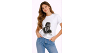 Kız Çocuk Atatürk Baskılı Tişört Kısa Kollu Bisiklet Yaka T-Shirt - Beyaz Kız Çocuk Atatürk Baskılı Tişört Kısa Kollu Bisiklet Yaka T-Shirt - Beyaz