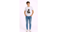 Erkek Çocuk Atatürk Baskılı Tişört Kısa Kollu Bisiklet Yaka T-Shirt - Beyaz Erkek Çocuk Atatürk Baskılı Tişört Kısa Kollu Bisiklet Yaka T-Shirt - Beyaz