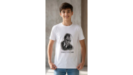 Erkek Çocuk Atatürk Baskılı Tişört Kısa Kollu Bisiklet Yaka T-Shirt - Beyaz Erkek Çocuk Atatürk Baskılı Tişört Kısa Kollu Bisiklet Yaka T-Shirt - Beyaz