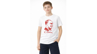 Erkek Çocuk Atatürk Baskılı Tişört Kısa Kollu Bisiklet Yaka T-Shirt - Beyaz Erkek Çocuk Atatürk Baskılı Tişört Kısa Kollu Bisiklet Yaka T-Shirt - Beyaz