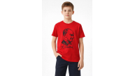Erkek Çocuk Atatürk Baskılı Tişört Kısa Kollu Bisiklet Yaka T-Shirt - Kırmızı Erkek Çocuk Atatürk Baskılı Tişört Kısa Kollu Bisiklet Yaka T-Shirt - Kırmızı