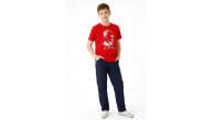Erkek Çocuk Atatürk Baskılı Tişört Kısa Kollu Bisiklet Yaka T-Shirt - Kırmızı Erkek Çocuk Atatürk Baskılı Tişört Kısa Kollu Bisiklet Yaka T-Shirt - Kırmızı