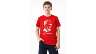 Erkek Çocuk Atatürk Baskılı Tişört Kısa Kollu Bisiklet Yaka T-Shirt - Kırmızı Erkek Çocuk Atatürk Baskılı Tişört Kısa Kollu Bisiklet Yaka T-Shirt - Kırmızı
