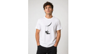 Erkek Astronot Ay Temalı Tişört Kısa Kol Yazlık Bisiklet Yaka T-Shirt - Beyaz Erkek Astronot Ay Temalı Tişört Kısa Kol Yazlık Bisiklet Yaka T-Shirt - Beyaz