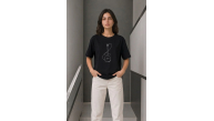 Kadın Minimal Gitar Baskılı Tişört T-Shirt Yazlık Kısa Kol Bisiklet Yaka T-Shirt - Siyah Kadın Minimal Gitar Baskılı Tişört T-Shirt Yazlık Kısa Kol Bisiklet Yaka T-Shirt - Siyah