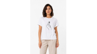 Kadın Kore Parmak Kalp Aşk Temalı Minimal Baskılı Tişört Yazlık Kısa Kol T-Shirt - Beyaz Kadın Kore Parmak Kalp Aşk Temalı Minimal Baskılı Tişört Yazlık Kısa Kol T-Shirt - Beyaz