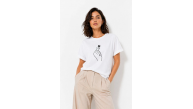 Kadın Kore Parmak Kalp Aşk Temalı Minimal Baskılı Tişört Yazlık Kısa Kol T-Shirt - Beyaz Kadın Kore Parmak Kalp Aşk Temalı Minimal Baskılı Tişört Yazlık Kısa Kol T-Shirt - Beyaz