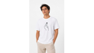 Erkek Kore Parmak Kalp Aşk Temalı Minimal Baskılı Tişört Yazlık Kısa Kol T-Shirt - Beyaz Erkek Kore Parmak Kalp Aşk Temalı Minimal Baskılı Tişört Yazlık Kısa Kol T-Shirt - Beyaz