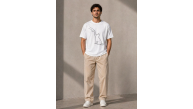 Erkek Minimal Kedi Çizim Baskılı Tişört Kısa Kol Yazlık T-Shirt - Beyaz Erkek Minimal Kedi Çizim Baskılı Tişört Kısa Kol Yazlık T-Shirt - Beyaz