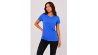 Kadın Basic Tişört Bisiklet Yaka Kısa Kol Günlük Yazlık Slim fit T-Shirt - Mavi Kadın Basic Tişört Bisiklet Yaka Kısa Kol Günlük Yazlık Slim fit T-Shirt - Mavi