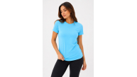 Kadın Basic Tişört Bisiklet Yaka Kısa Kol Günlük Yazlık Slim fit T-Shirt - Turkuaz Kadın Basic Tişört Bisiklet Yaka Kısa Kol Günlük Yazlık Slim fit T-Shirt - Turkuaz