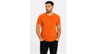 Erkek Basic Tişört Bisiklet Yaka Kısa Kol Günlük Yazlık Slim fit T-Shirt - Turuncu Erkek Basic Tişört Bisiklet Yaka Kısa Kol Günlük Yazlık Slim fit T-Shirt - Turuncu