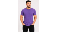 Erkek Basic Tişört Bisiklet Yaka Kısa Kol Günlük Yazlık Slim fit T-Shirt - Mor Erkek Basic Tişört Bisiklet Yaka Kısa Kol Günlük Yazlık Slim fit T-Shirt - Mor