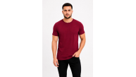 Erkek Basic Tişört Bisiklet Yaka Kısa Kol Günlük Yazlık Slim fit T-Shirt - Bordo Erkek Basic Tişört Bisiklet Yaka Kısa Kol Günlük Yazlık Slim fit T-Shirt - Bordo