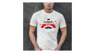 Babalar Günü Hediye Baba Temalı Baskılı Oversize Bisiklet Yaka T-shirt - Beyaz