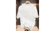 Kadın T-Shirt Bisiklet Yaka Kısa kol Baskılı tişört - Beyaz Kadın T-Shirt Bisiklet Yaka Kısa kol Baskılı tişört - Beyaz