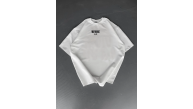 Erkek Ön ve Arka Baskılı T-Shirt Kısa Kol Bisiklet Yaka Regular Fit Tişört - Beyaz Erkek Ön ve Arka Baskılı T-Shirt Kısa Kol Bisiklet Yaka Regular Fit Tişört - Beyaz