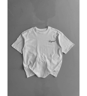 Erkek Baskılı T-Shirt Kısa Kol Bisiklet Yaka Regular Fit Yazlık Tişört -  Beyaz