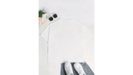 Kadın T-Shirt Ördek Baskılı Bisiklet Yaka Kısa kol Tişört - Beyaz Kadın T-Shirt Ördek Baskılı Bisiklet Yaka Kısa kol Tişört - Beyaz