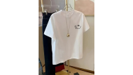 Kadın Gülücük Baskılı Tişört Kısa Kol Bisiklet Yaka Oversize T-Shirt - Beyaz Kadın Gülücük Baskılı Tişört Kısa Kol Bisiklet Yaka Oversize T-Shirt - Beyaz