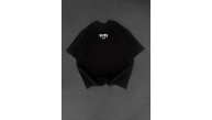 Erkek Ön ve Arka Baskılı T-Shirt Kısa Kol Bisiklet Yaka Regular Fit Tişört - Siyah Erkek Ön ve Arka Baskılı T-Shirt Kısa Kol Bisiklet Yaka Regular Fit Tişört - Siyah