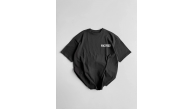 Erkek Ön ve Arka Baskılı T-Shirt Kısa Kol Bisiklet Yaka Regular Fit Tişört - Siyah Erkek Ön ve Arka Baskılı T-Shirt Kısa Kol Bisiklet Yaka Regular Fit Tişört - Siyah