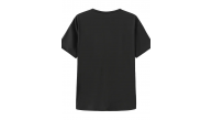 Kadın T-shirt Bisiklet Yaka Oversize Kısa Kollu Tişört - Siyah Kadın T-shirt Bisiklet Yaka Oversize Kısa Kollu Tişört - Siyah
