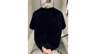 Kadın Kısa Kol Yazlık Tişört Bisiklet Yaka Baskılı Oversize T-Shirt - Siyah Kadın Kısa Kol Yazlık Tişört Bisiklet Yaka Baskılı Oversize T-Shirt - Siyah