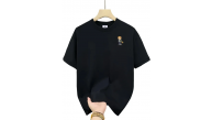 Erkek Tişört Penye Compack Gözlüklü Ayı Bisiklet Yaka Erkek T-shirt - Siyah Erkek Tişört Penye Compack Gözlüklü Ayı Bisiklet Yaka Erkek T-shirt - Siyah