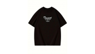Kadın Baskılı Tişört Bisiklet yaka yazlık Kısa Kol oversize t-shirt - Siyah Kadın Baskılı Tişört Bisiklet yaka yazlık Kısa Kol oversize t-shirt - Siyah