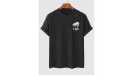 Erkek Tişört Palmiye Baskılı Bisiklet Yaka Kısa Kol Yazlık T-shirt - Siyah Erkek Tişört Palmiye Baskılı Bisiklet Yaka Kısa Kol Yazlık T-shirt - Siyah