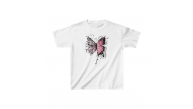 Çocuk Kız Baskılı T-Shirt - Beyaz Çocuk Kız Baskılı T-Shirt - Beyaz