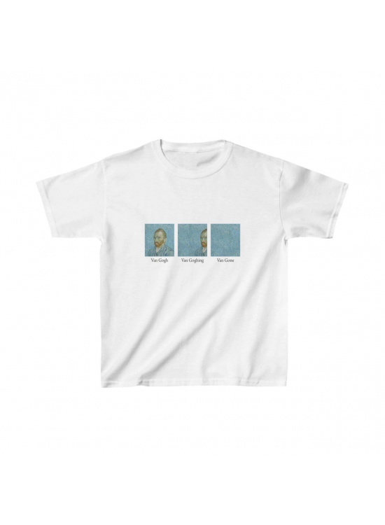 Çocuk Unisex Baskılı T-Shirt - Beyaz Çocuk Unisex Baskılı T-Shirt - Beyaz