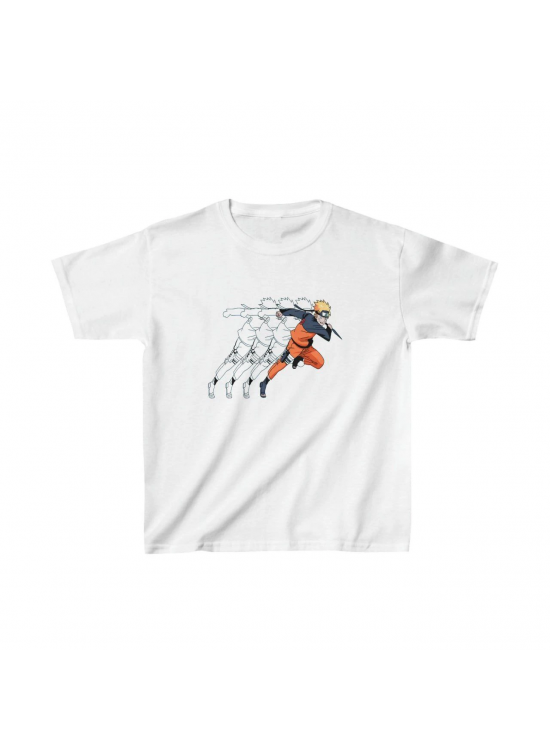 Çocuk Unisex Baskılı T-Shirt - Beyaz Çocuk Unisex Baskılı T-Shirt - Beyaz