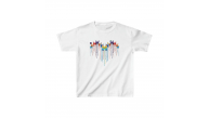 Çocuk Unisex Baskılı T-Shirt - Beyaz Çocuk Unisex Baskılı T-Shirt - Beyaz