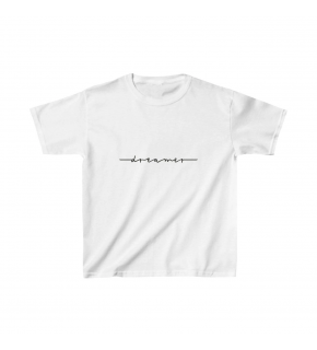 Çocuk Unisex Baskılı T-Shirt - Beyaz