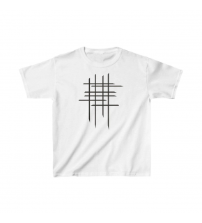 Çocuk Unisex Baskılı T-Shirt - Beyaz