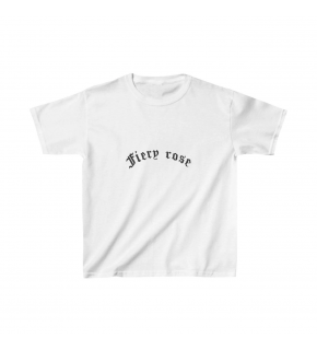 Çocuk Unisex Baskılı T-Shirt - Beyaz