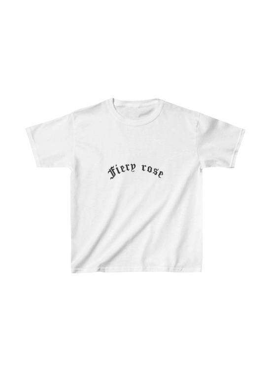 Çocuk Unisex Baskılı T-Shirt - Beyaz Çocuk Unisex Baskılı T-Shirt - Beyaz