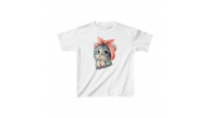 Çocuk Unisex Baskılı T-Shirt - Beyaz Çocuk Unisex Baskılı T-Shirt - Beyaz